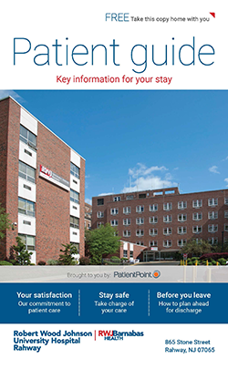 RWJUH Rahway Patient Guide